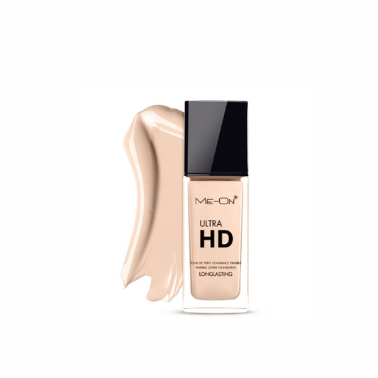 ME-ON Ultra Hd Cream Full Coverage Foundation For Normal Skin Type (Shade 02 - Natural) 30Ml